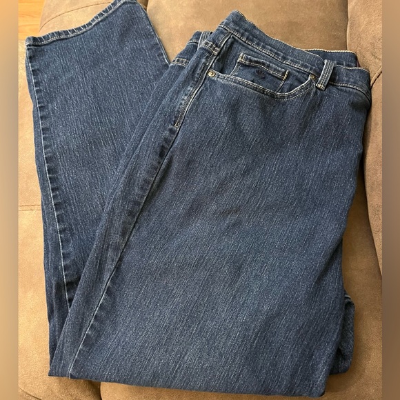 Gloria Vanderbilt Dark Blue Denim Jeans 20W Amanda - Picture 1 of 5